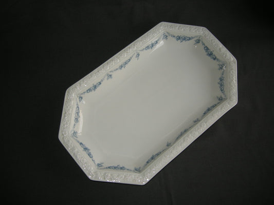 Rosenthal Maria Rosenkante Blau vleesschaal