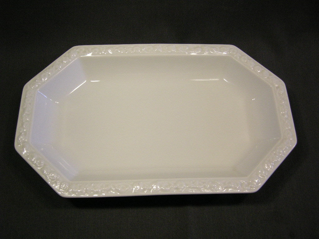 Rosenthal Maria WeiS vleesschaal 33x20 cm.