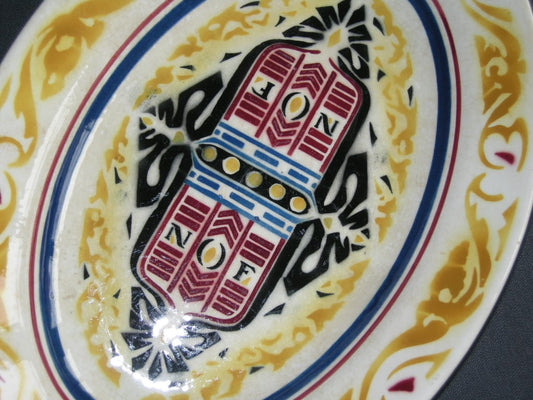 Petrus Regout NOF schaal ovaal