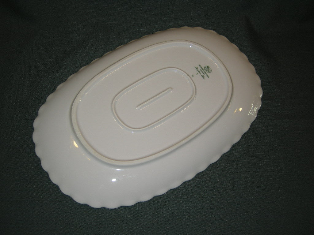 Hutschenreuther Porcelaine Rose Drache met roosdecor vleesschaal