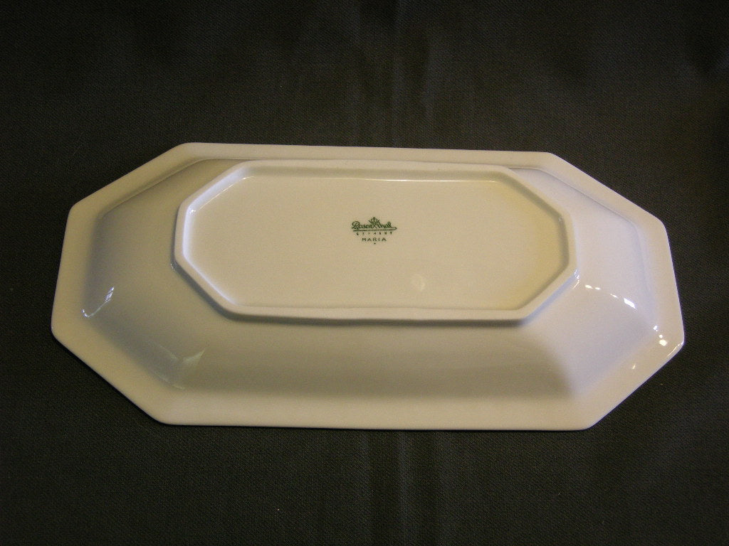 Rosenthal Maria Stachelbeere / Grandeur vleesschaaltje 26 x 13,5 cm.