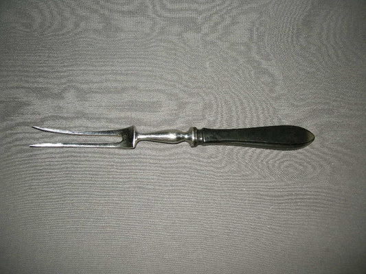Gero Zilmeta model 718 puntfilet vleesvork 26,4 cm. met bakeliet