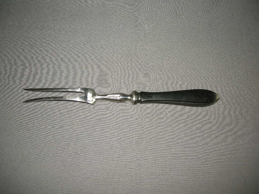 Gero Zilmeta model 718 puntfilet vleesvork 26,4 cm. met bakeliet