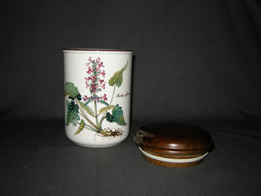 Villeroy & Boch Botanica voorraadpot O11,5 cm. Stachys officinalis