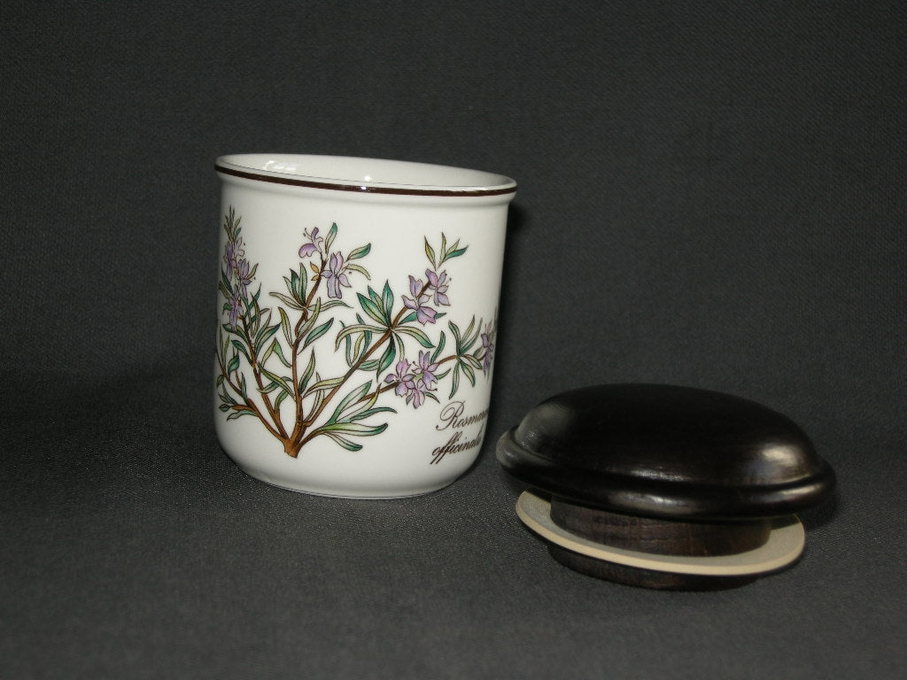 Villeroy & Boch Botanica voorraadpotje O6,5 cm. Rosmarinus officinalis