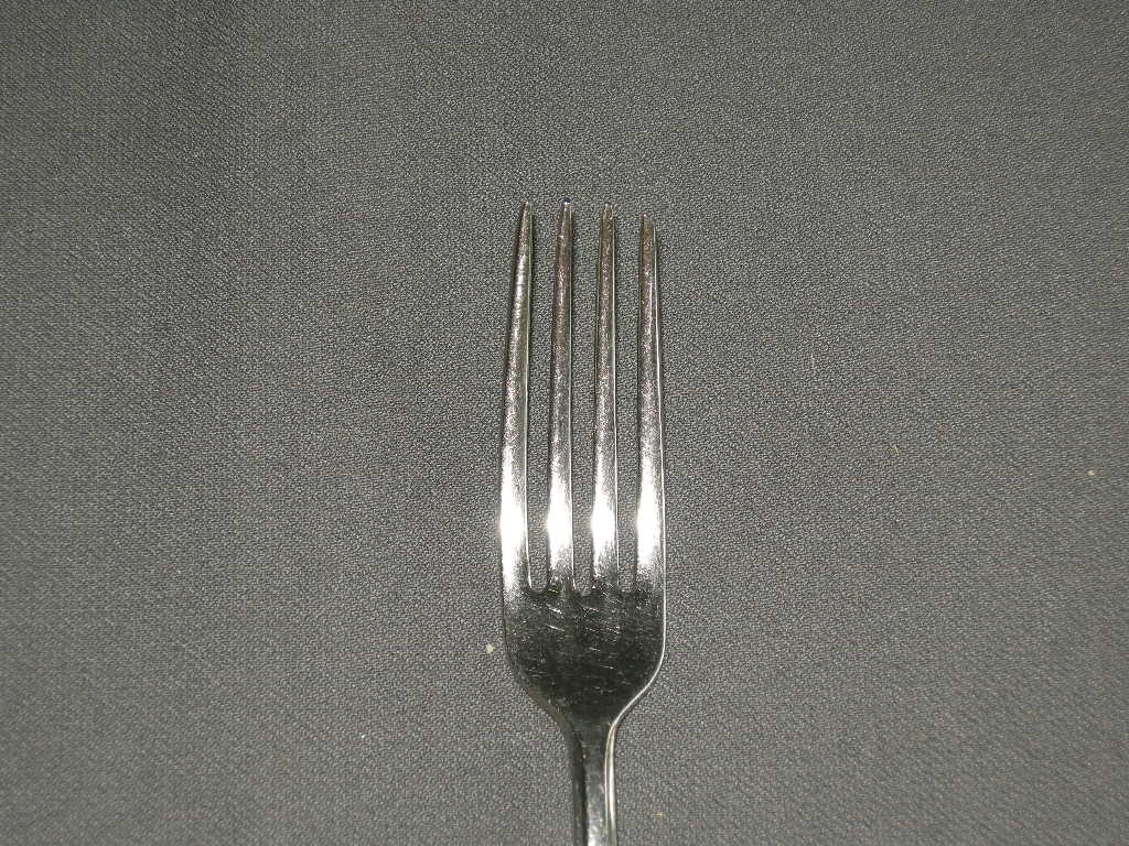 Gero Zilmeta model 718 puntfilet vork 20,5 cm. iets afgesleten