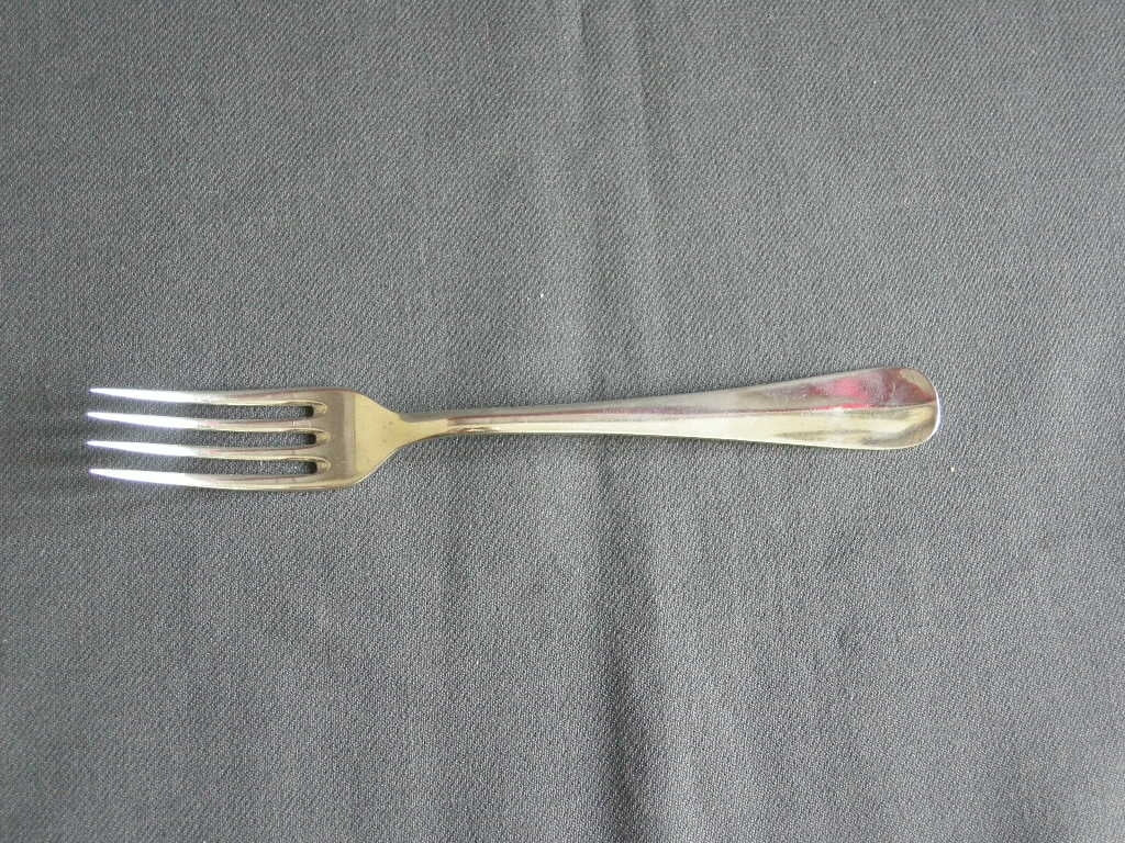 Gero verzilverd model 10 Hollands Glad vork 17,2 cm.