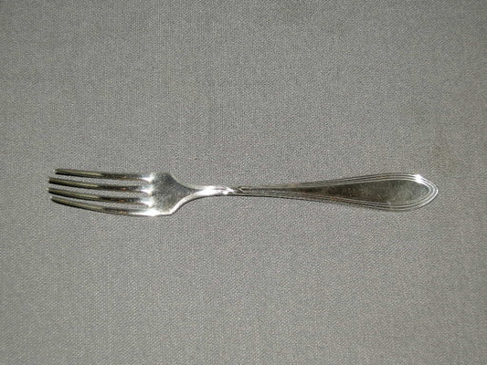 Wellner verzilverd vork lengte 18,5 cm.