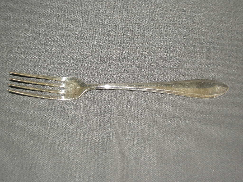 Gero verzilverd model 618 puntfilet vork 20,5 cm.