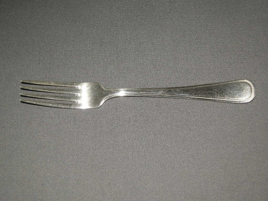 Keltum verzilverd rondfilet vork 20,5 cm.