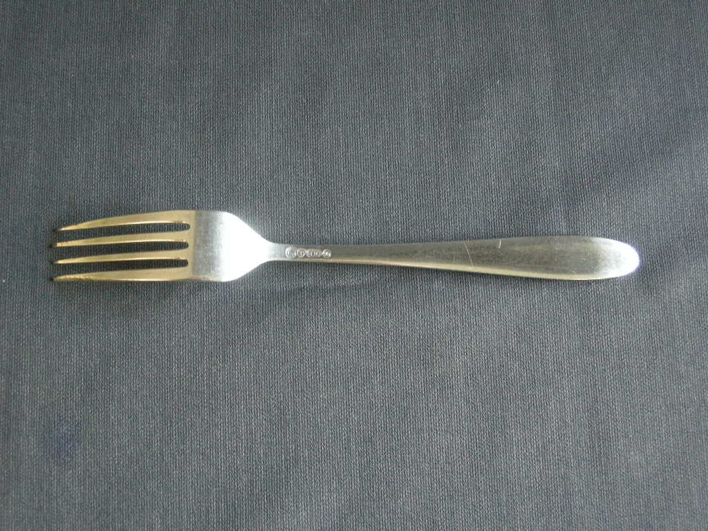 Gero verzilverd model 230 Distinction vork 20,5 cm.