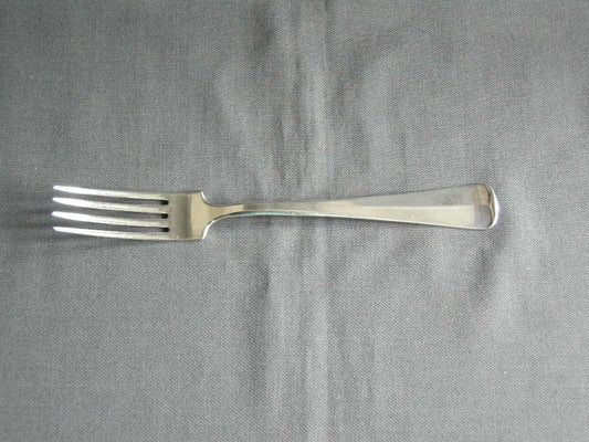 Gero verzilverd model 20 Haags Lofje vork 21 cm.