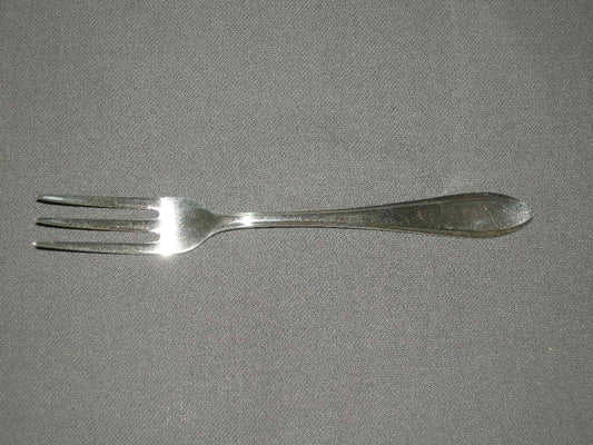 Gero verzilverd model 618 puntfilet vork 17,3 cm. 3-tand