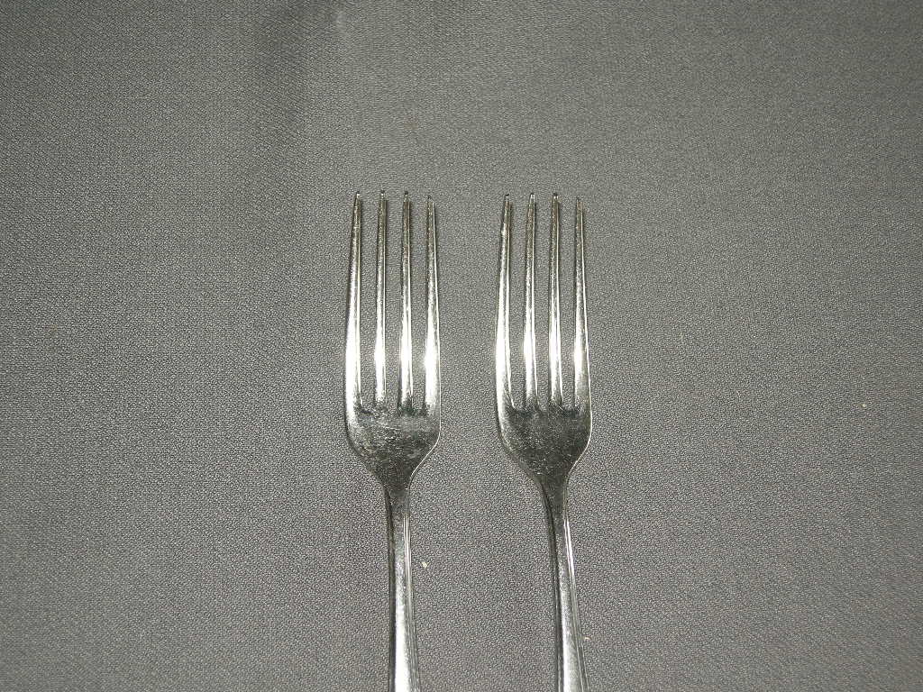 Gero Zilmeta model 718 puntfilet vorken 17,5 cm. iets afgesleten