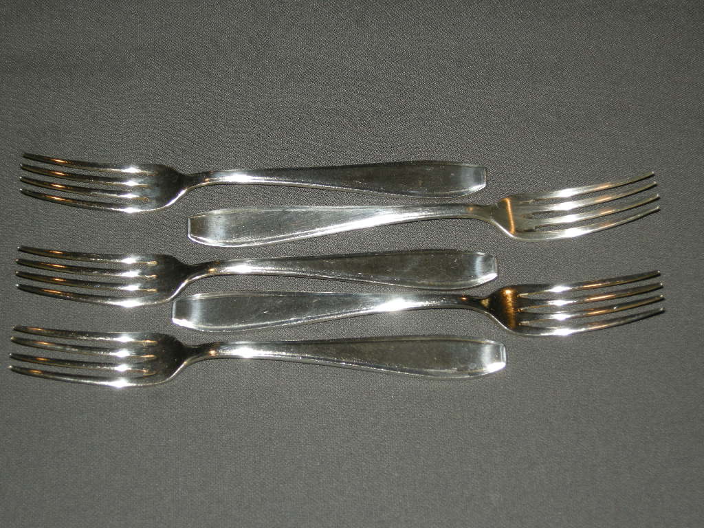 Sola verzilverd model 1640 vorken 18 cm.