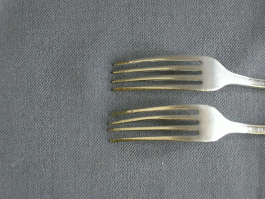 Gero verzilverd model 456 vorken 17,5 cm.