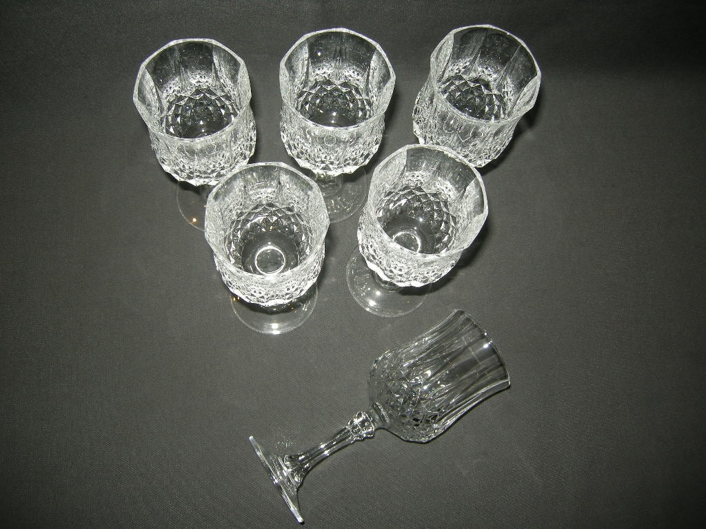 Kristal d'Arques Longchamps witte wijnglazen