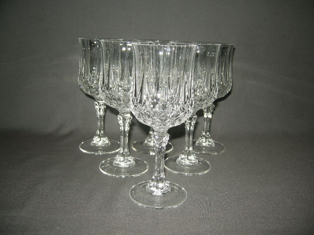 Kristal d'Arques Longchamps witte wijnglazen