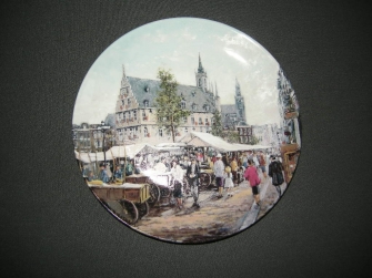 wandborden De marktpleinen van Holland