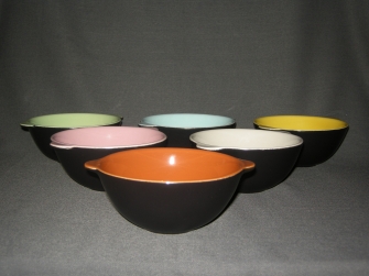 zwart / pastel