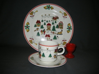 Jamestown China The Joy of Christmas