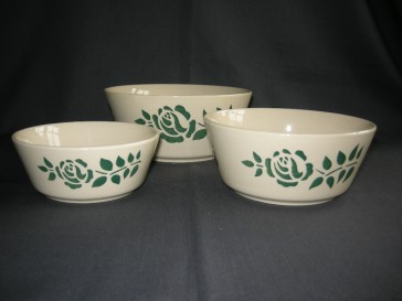 Elsterwerda Keramik diverse 001. schalenset