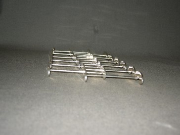 Keltum verzilverd diverse 002. messenleggers