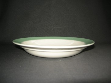 Petrus Regout / Royal Sphinx pastel groen 002. soepbord