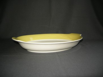 Petrus Regout / Royal Sphinx fel geel 002. broodschaal