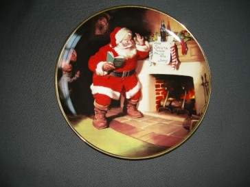 diverse Kerst 004. bord Coca Cola 