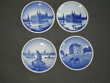 Royal Copenhagen diverse 004. petit-fourbordjes / wandbordjes