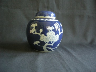 004. gemberpot blauw - wit