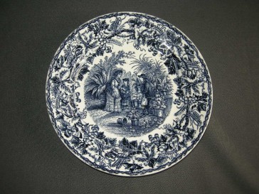 Societe Ceramique Vigne 002. wandbord / dinerbord
