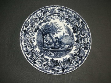 Societe Ceramique Vigne 004. wandbord / dinerbord