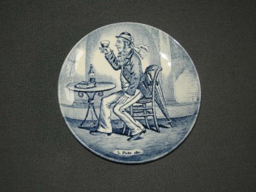 Boch Delfts 005. onderzetter 3. Pale Ale