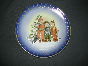 diverse Kerst 005. wandbord 1992
