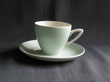 Boch / Villeroy & Boch pastel groen 005. kop & schotel