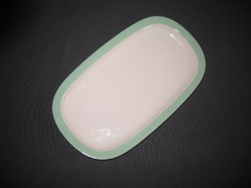 Petrus Regout / Royal Sphinx pastel groen 006. vleesschaaltje