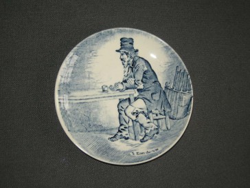 Boch Delfts 006. onderzetter 5. Eau de Vie