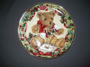 diverse Kerst 006. bord "Teddy's first Christmas"