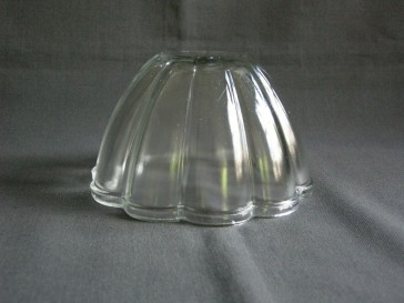 diverse puddingvormen 006. rond, glas