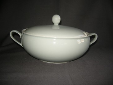 Petrus Regout pastel celadon 008. dekschaal