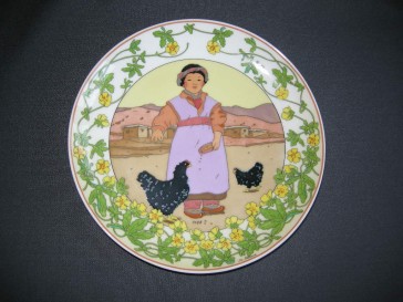 Villeroy & Boch diverse 029 2. Unicef wandbord no. 2