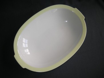 Petrus Regout pastel geel 034. broodschaal