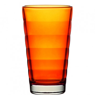 LEONARDO Wave Color longdrinkglas oranje