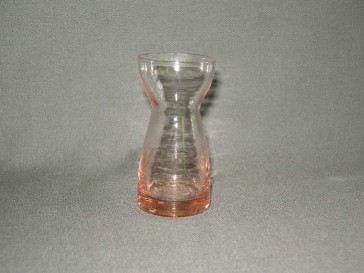 Gebruikt glas - kristal rose 103. vaasje