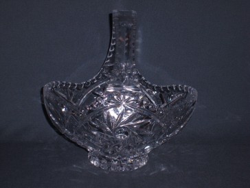 Gebruikt glas / kristal hengselmand