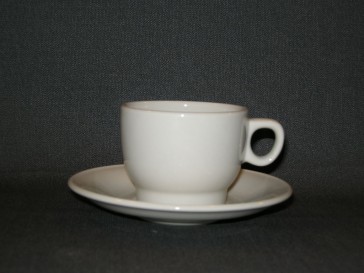 Royal Sphinx wit 050. proefkop & schoteltjes