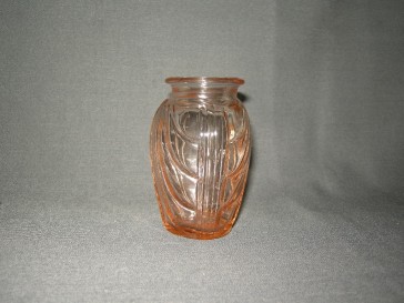 Rose glas vaasje