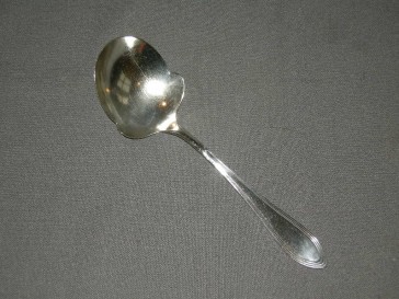 Wellner verzilverd aardappellepel